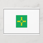 De Vlag van Brasília Briefkaart (Voorkant)