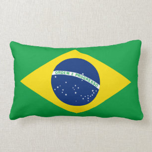 De vlag van Brazilië Kussen
