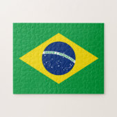 De vlag van Brazilië Legpuzzel (Horizontaal)