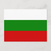 De vlag van Bulgarije Briefkaart (Voorkant)
