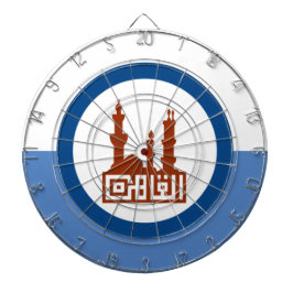 De vlag van Caïro (Egypte) Dartbord