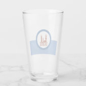 De vlag van Caïro (Egypte) Glas (Achterkant)