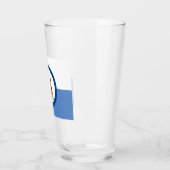 De vlag van Caïro (Egypte) Glas (Links)