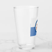 De vlag van Caïro (Egypte) Glas (Rechts)