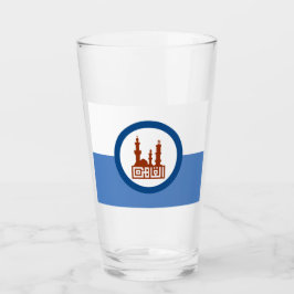De vlag van Caïro (Egypte) Glas