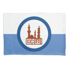 De vlag van Caïro (Egypte) Kussensloop