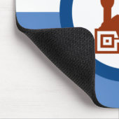 De vlag van Caïro (Egypte) Muismat (Hoek)