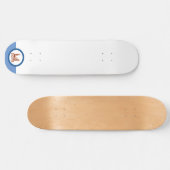 De vlag van Caïro (Egypte) Persoonlijk Skateboard (Horizontaal)