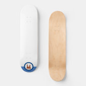 De vlag van Caïro (Egypte) Persoonlijk Skateboard (Voorkant)