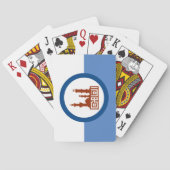 De vlag van Caïro (Egypte) Pokerkaarten (Achterkant)