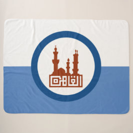 De vlag van Caïro (Egypte) Sherpa Deken