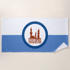 De vlag van Caïro (Egypte) Strandlaken