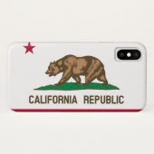 De vlag van Californië Case-Mate iPhone Case (Achterkant (horizontaal))