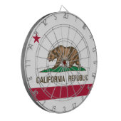 De vlag van Californië Dartbord (Voorkant Links)