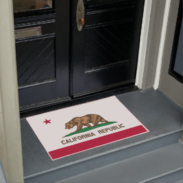 De vlag van Californië Deurmat