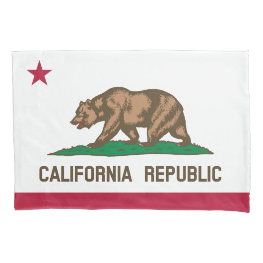 De vlag van Californië Kussensloop (Voorkant)