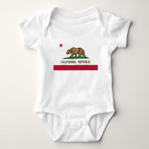 De vlag van Californië Romper