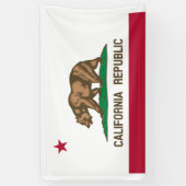 De vlag van Californië Spandoek (Verticaal)