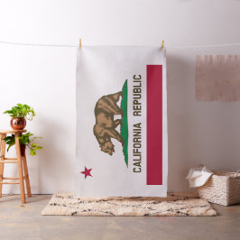 De vlag van Californië Stof