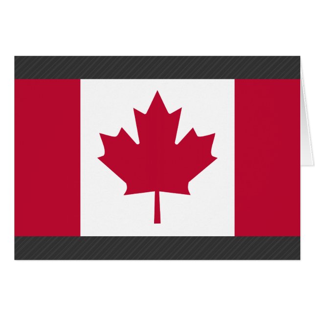 De Vlag van Canada (Voorkant Horizontaal)
