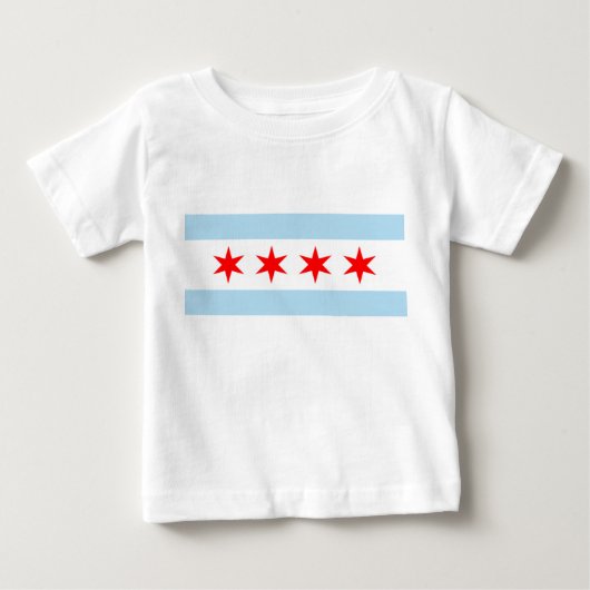 De vlag van Chicago (Illinois) (Voorkant)