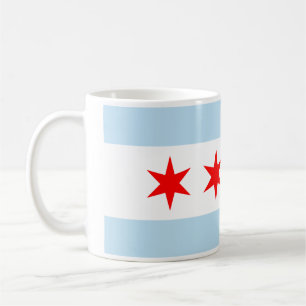 De vlag van Chicago Koffiemok