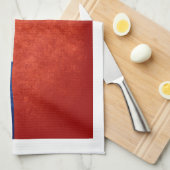 De vlag van Chili; Theedoek (Quarter Fold)