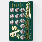 De vlag van Chino Hills A Spandoek (Verticaal)