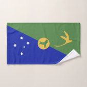 De vlag van Christmas Island Bad Handdoek (Handdoek)