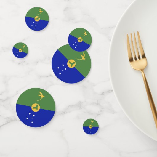 De vlag van Christmas Island Confetti (Groep)