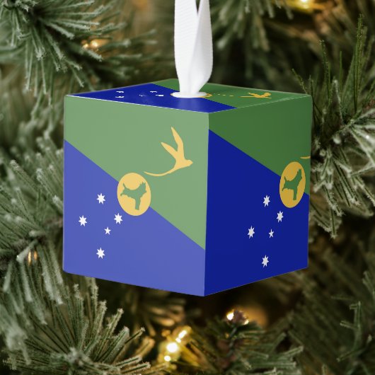 De vlag van Christmas Island Decoratie (Boom)