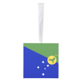 De vlag van Christmas Island Decoratie (Rechts)