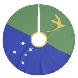 De vlag van Christmas Island Kerstboom Rok