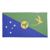 De vlag van Christmas Island Kussensloop (Achterkant)