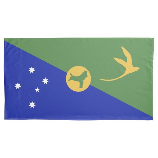 De vlag van Christmas Island Kussensloop (Voorkant)
