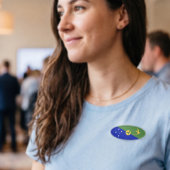 De vlag van Christmas Island Naambadge