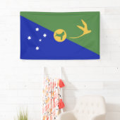 De vlag van Christmas Island Spandoek (Insitu)