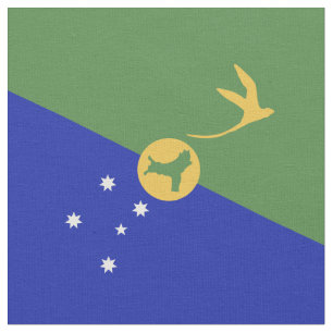 De vlag van Christmas Island Stof