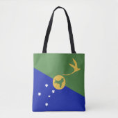 De vlag van Christmas Island Tote Bag (Voorkant)