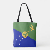 De vlag van Christmas Island Tote Bag (Achterkant)