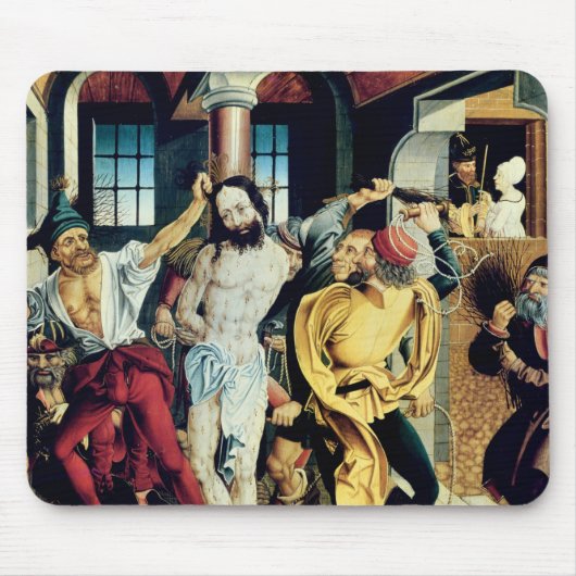 De vlag van Christus Muismat (Voorkant)