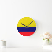 De vlag van Colombia Ronde Klok (Huis)