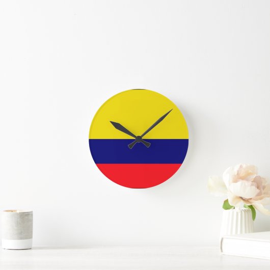 De vlag van Colombia Ronde Klok (Huis)