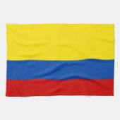 De vlag van Colombia Theedoek (Horizontaal)