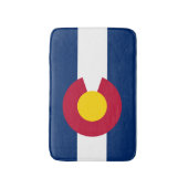 De vlag van Colorado Badmat (Voorkant Verticaal)