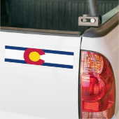 De vlag van Colorado Bumpersticker (Op Truck)
