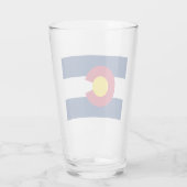 De vlag van Colorado Glas (Achterkant)