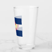 De vlag van Colorado Glas (Links)