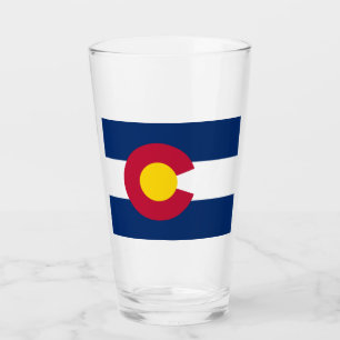 De vlag van Colorado Glas