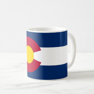De vlag van Colorado Koffiemok